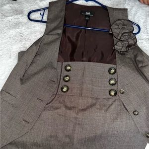 I.N. San Francisco skirt suit set (juniors)